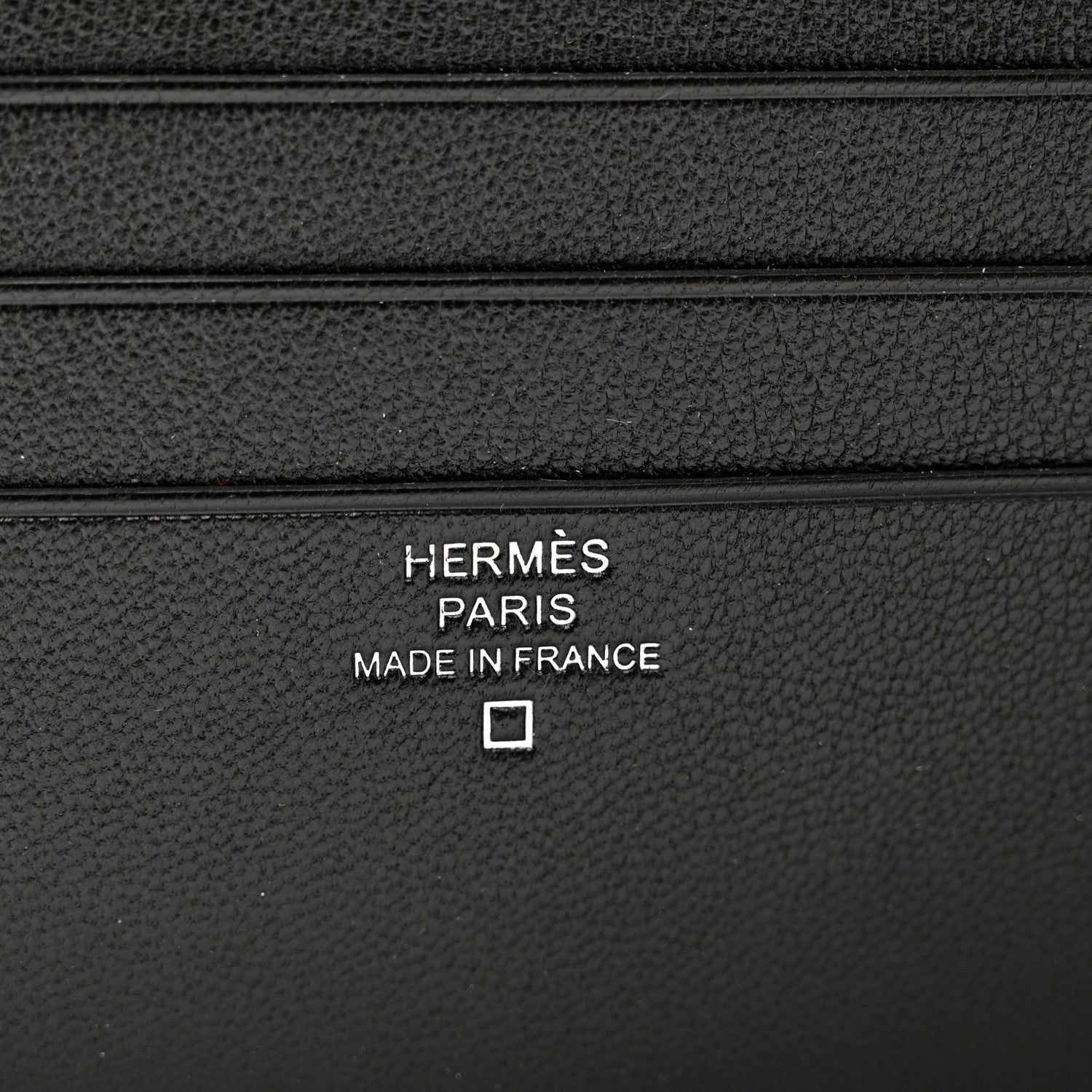 Hermes Matte Alligator MC2 Copernic Compact Wallet Black 6 of 7