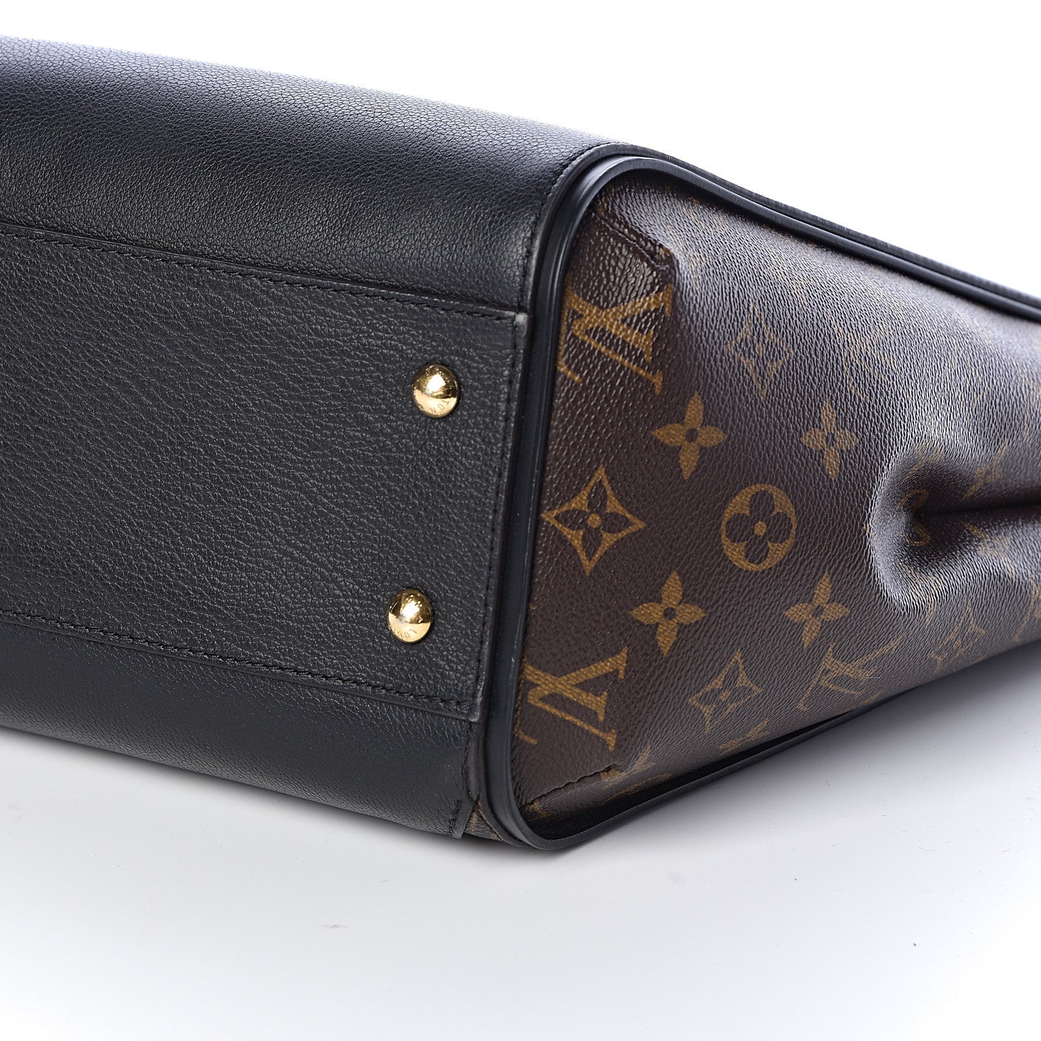 Louis Vuitton Calfskin Monogram Kimono Tote Black 8 of 9
