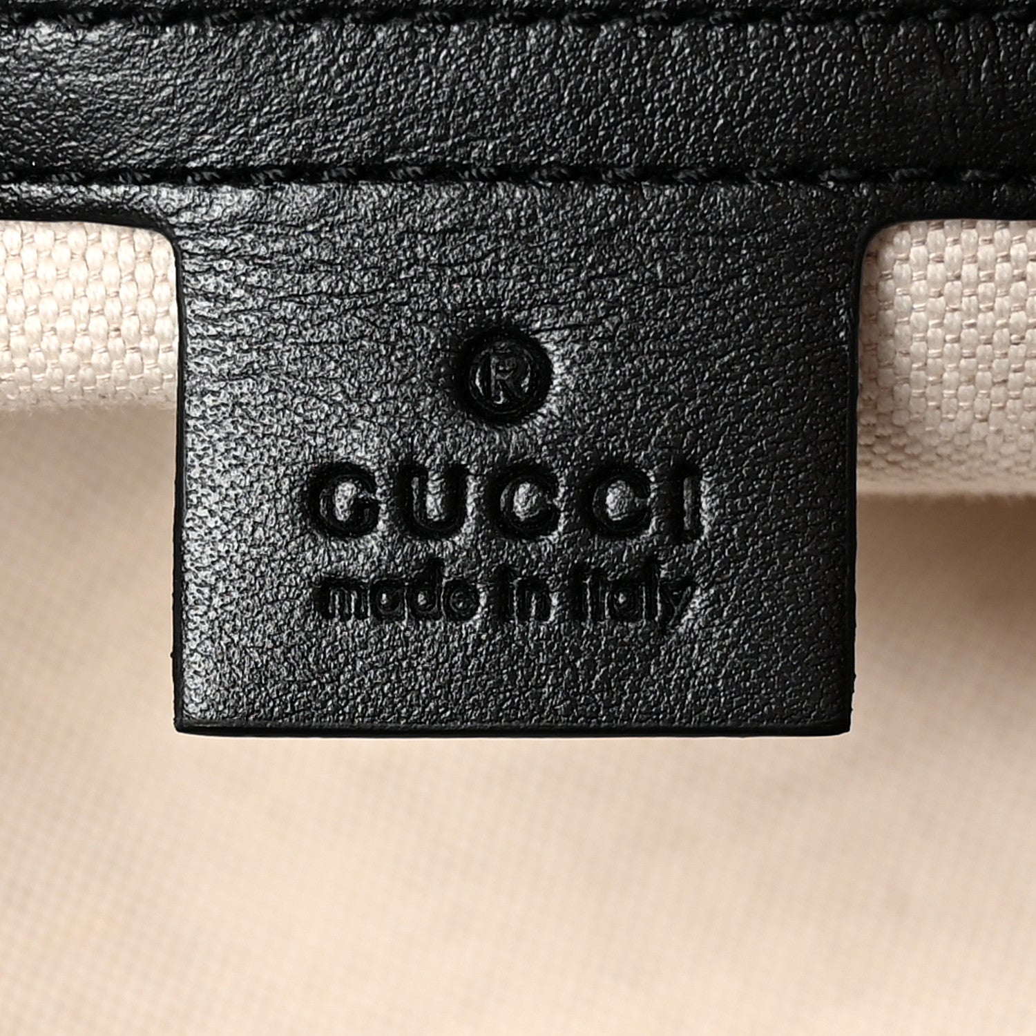 Gucci Calfskin GG Tennis Embossed Duffle Bag Black 5 of 12