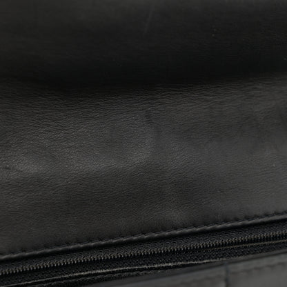 Chanel Lambskin Stitched Chocolate Bar Single Flap Black 11 of 13