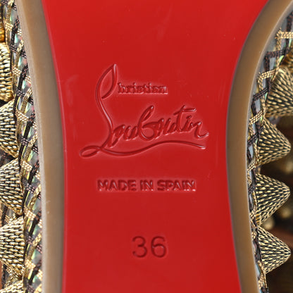 Christian Louboutin Calfskin Cordorella 60 Platform Sandals 36 Version Cuoio 6 of 7