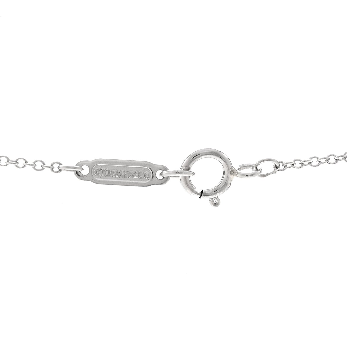 Platinum Diamond Large Cross Pendant Necklace