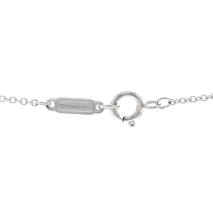 Tiffany Platinum Diamond Large Cross Pendant Necklace 5 of 6