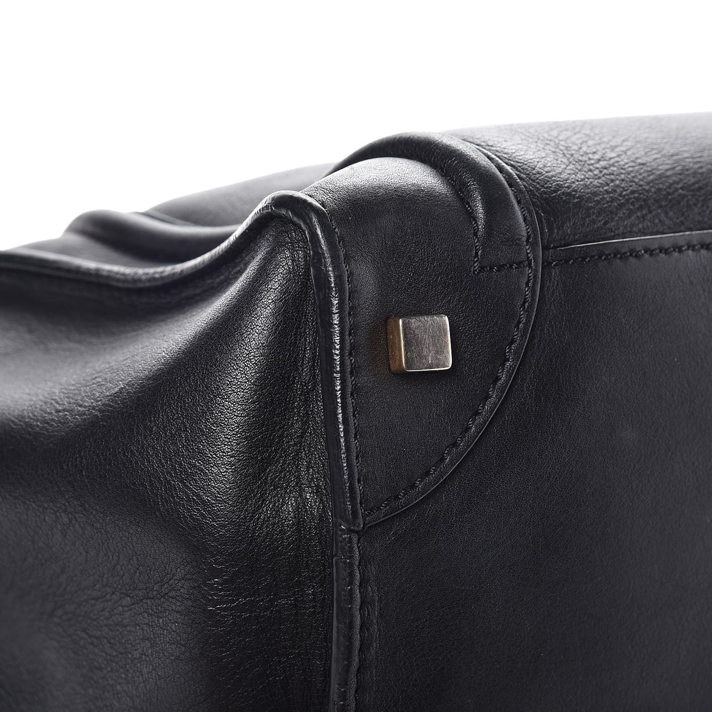 Smooth Calfskin Mini Luggage Black