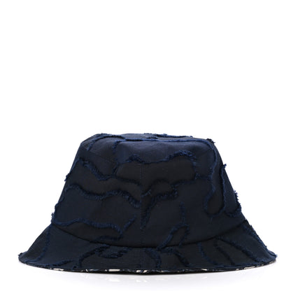 Christian Dior Camouflage Logo Bucket Hat 57 Blue 2 of 7