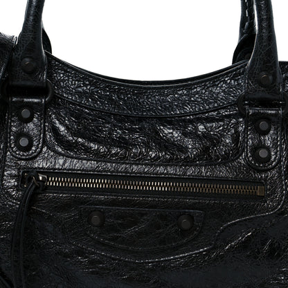 Balenciaga Agneau Arena Classic Hardware Medium Le City Black 8 of 10