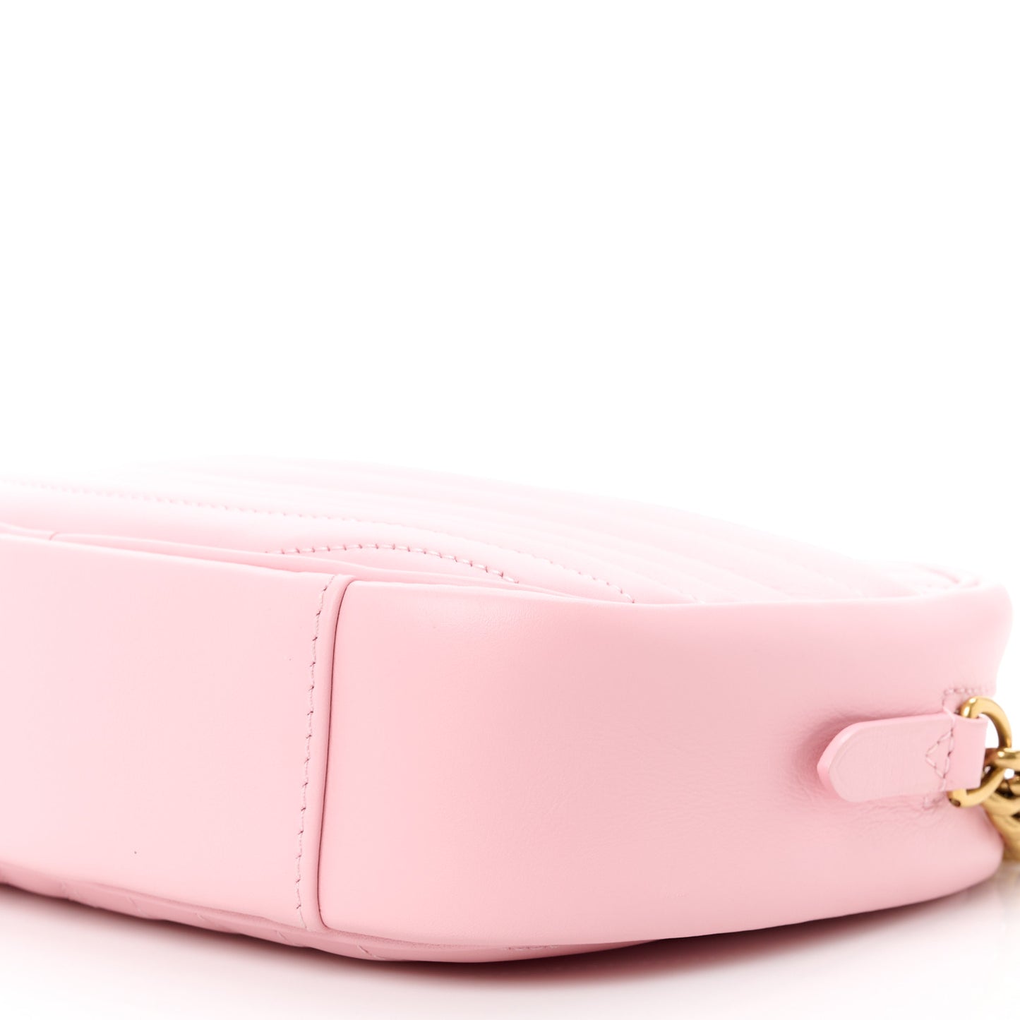 Calfskin New Wave Camera Bag Smoothie Pink