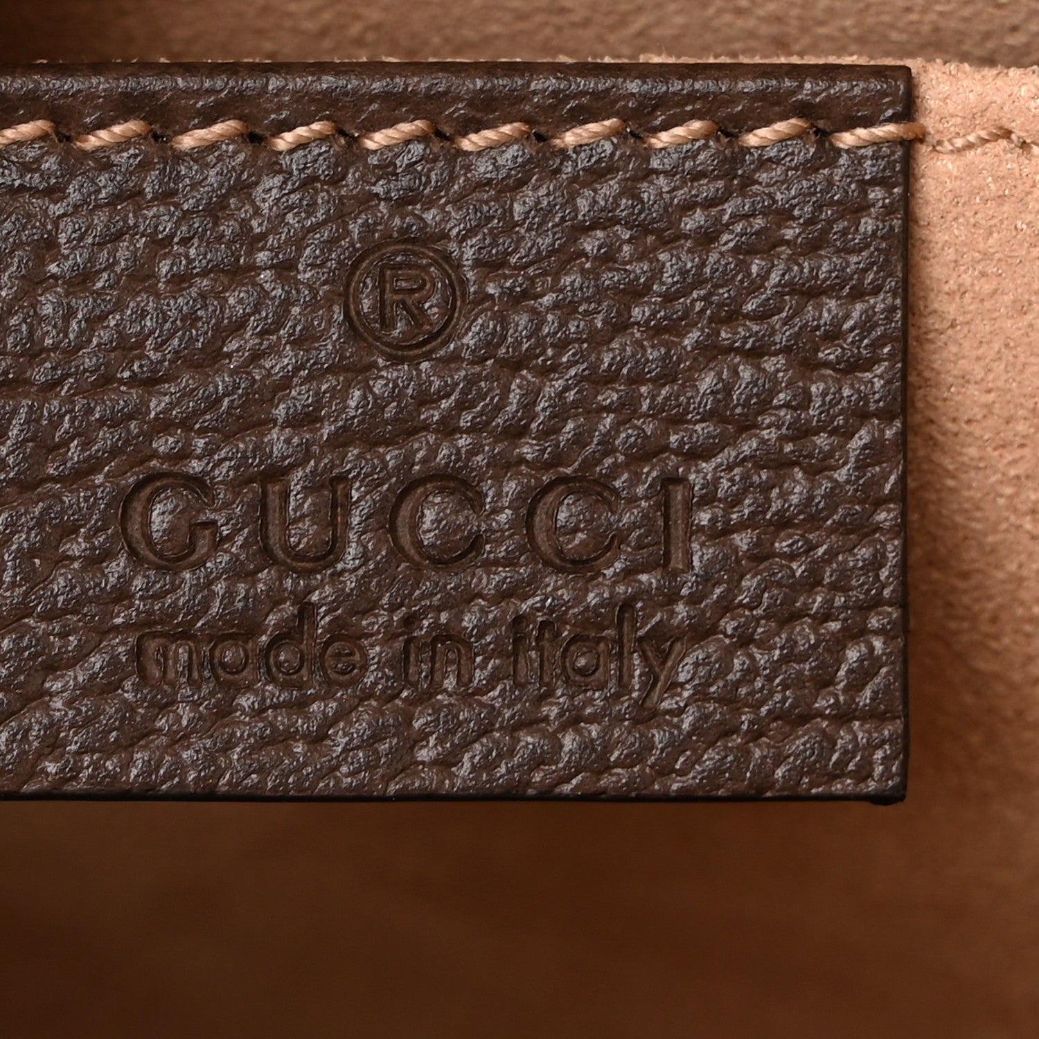 Gucci GG Supreme Monogram Web Ophidia Pouch Brown 6 of 8