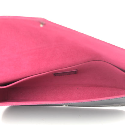 Louis Vuitton Epi Pochette Felicie Black Hot Pink 6 of 7