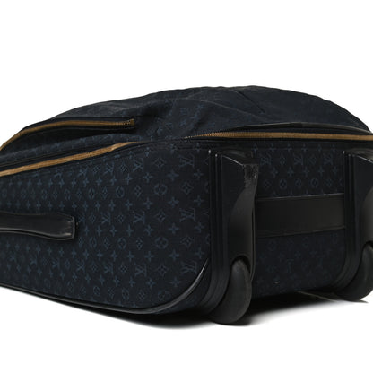 Louis Vuitton Mini Monogram Rolling Luggage Blue 6 of 15