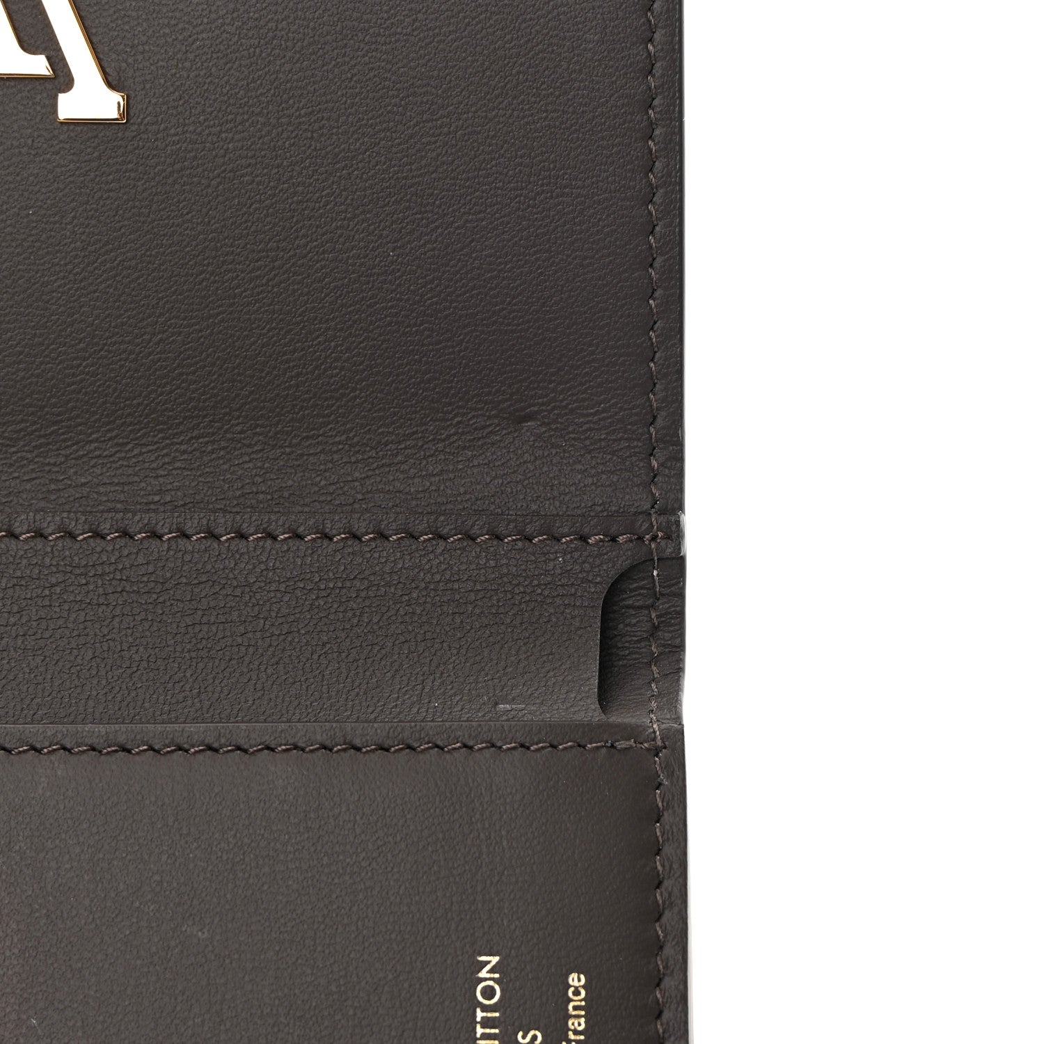 Louis Vuitton Taurillon Capucines Compact Wallet Galet 7 of 11