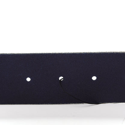 Gucci Cuoio Toscano Nickel Double Double G 40mm Belt 110 44 Blue 4 of 5