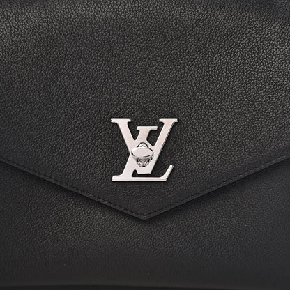 Louis Vuitton Soft Calfskin My Lockme Top Handle Black 11 of 12