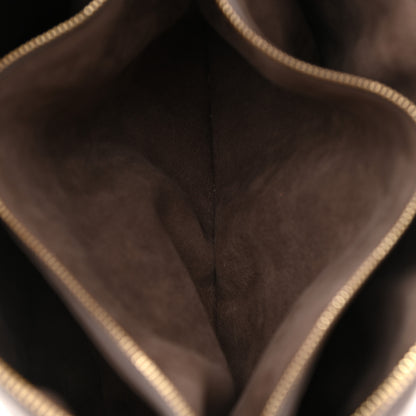 Louis Vuitton Lambskin Embossed Monogram Coussin PM Grey 4 of 8