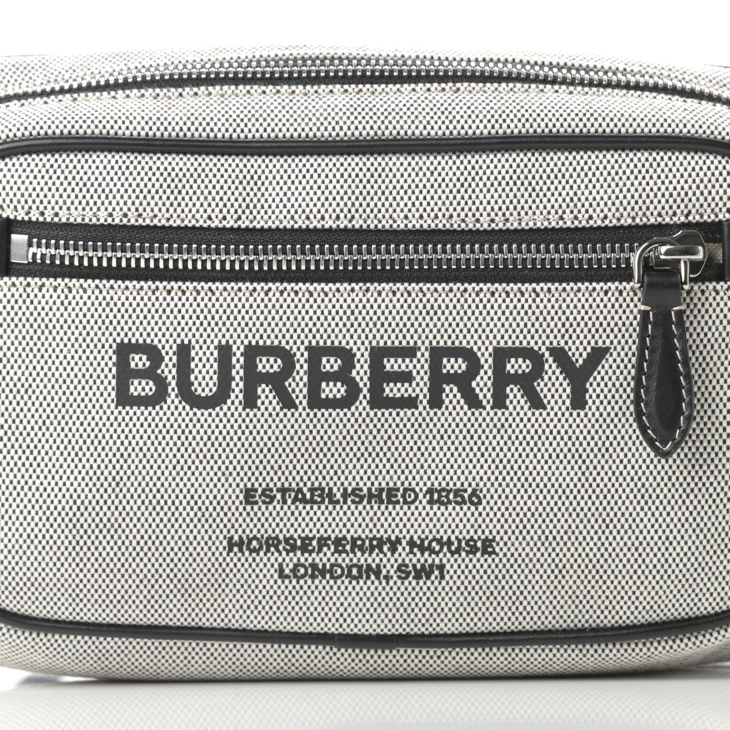 Burberry Canvas Horseferry Print Bum Bag Black 9 of 11