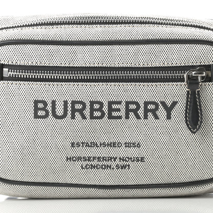 Burberry Canvas Horseferry Print Bum Bag Black 9 of 11