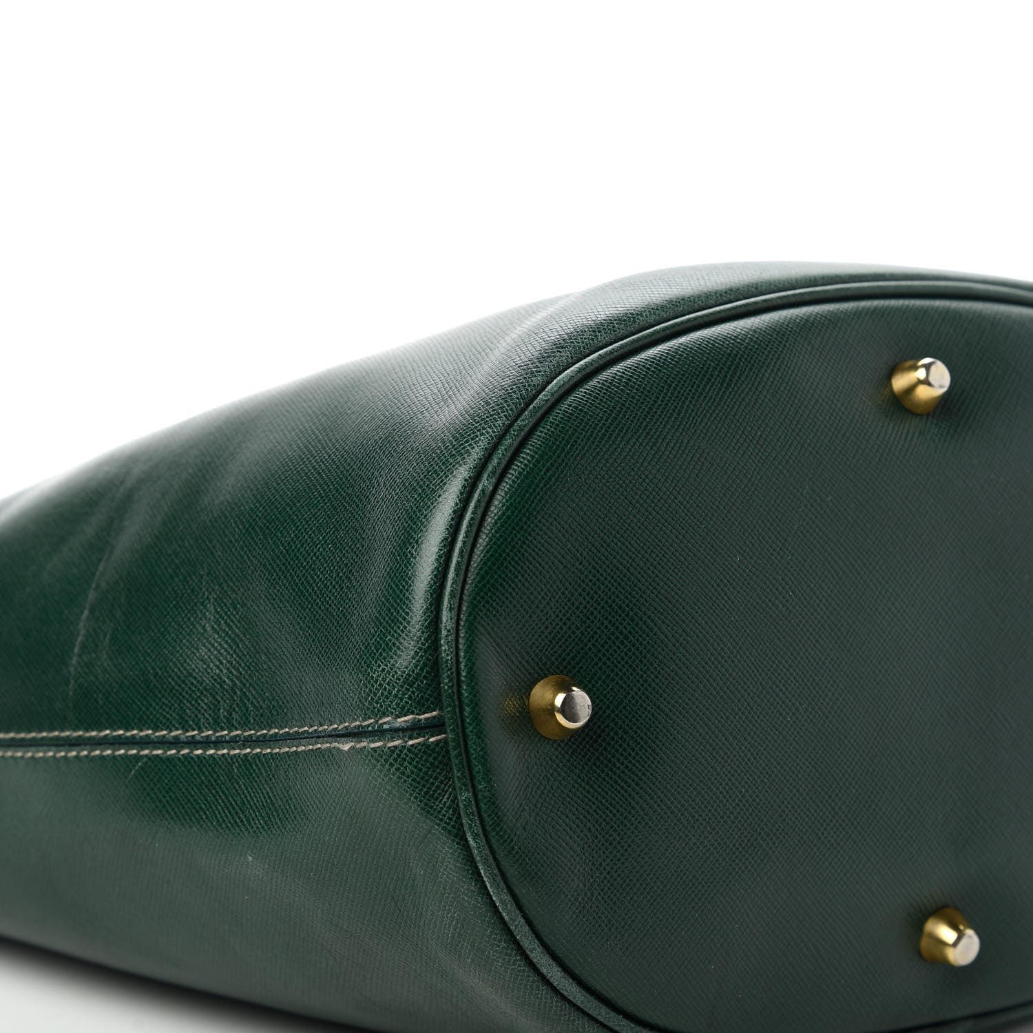 Prada Saffiano Bucket Bag Biliardo 6 of 9