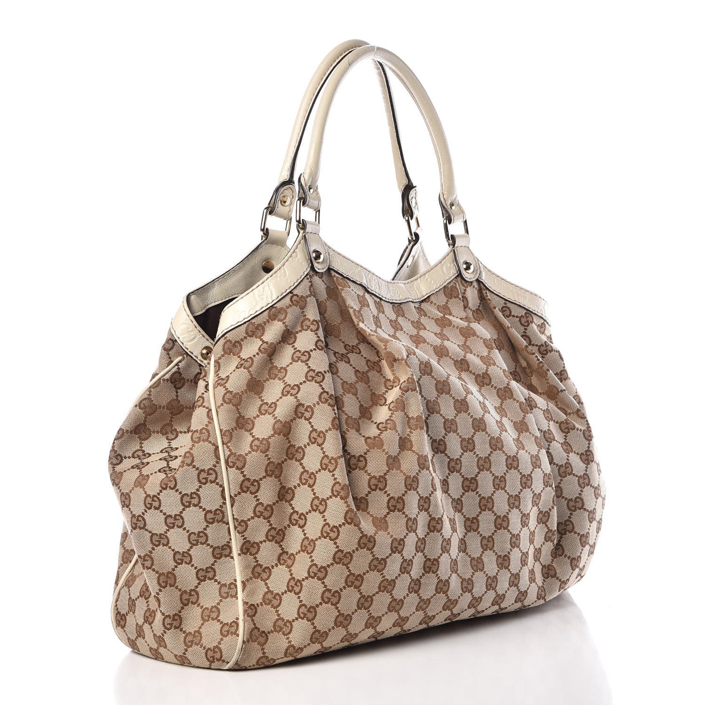 Monogram Large Sukey Tote Off White