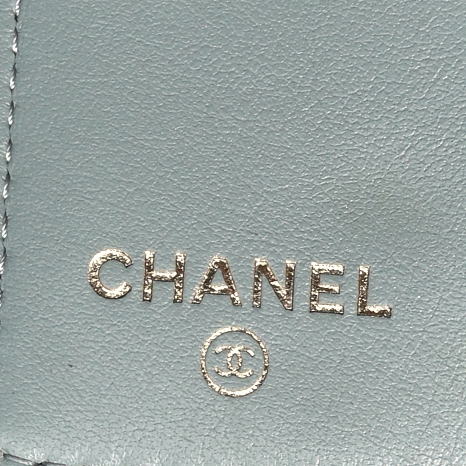 Chanel Caviar Quilted Classic 4 Key Holder Wallet Grey 6 of 10