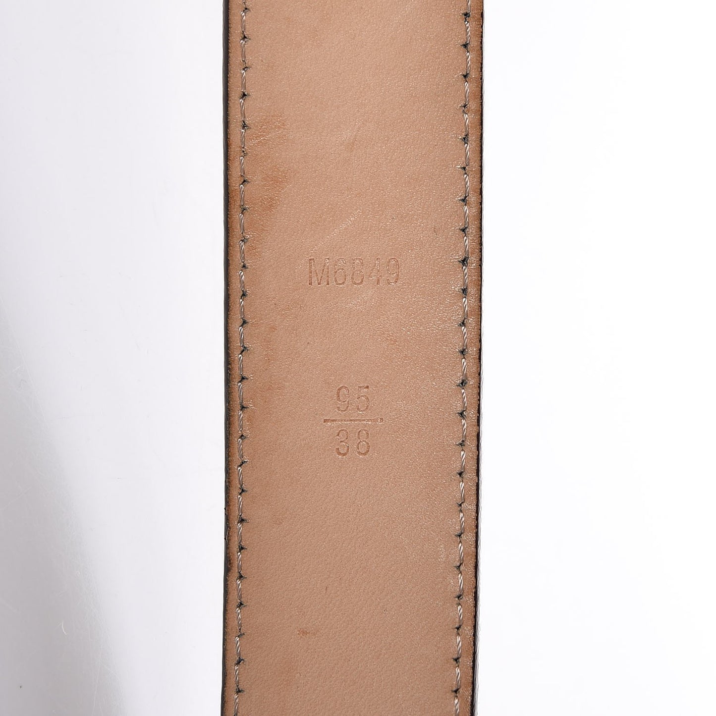 Vernis LV Frame Belt 95 38 Amarante