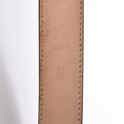 Louis Vuitton Vernis LV Frame Belt 95 38 Amarante 5 of 11