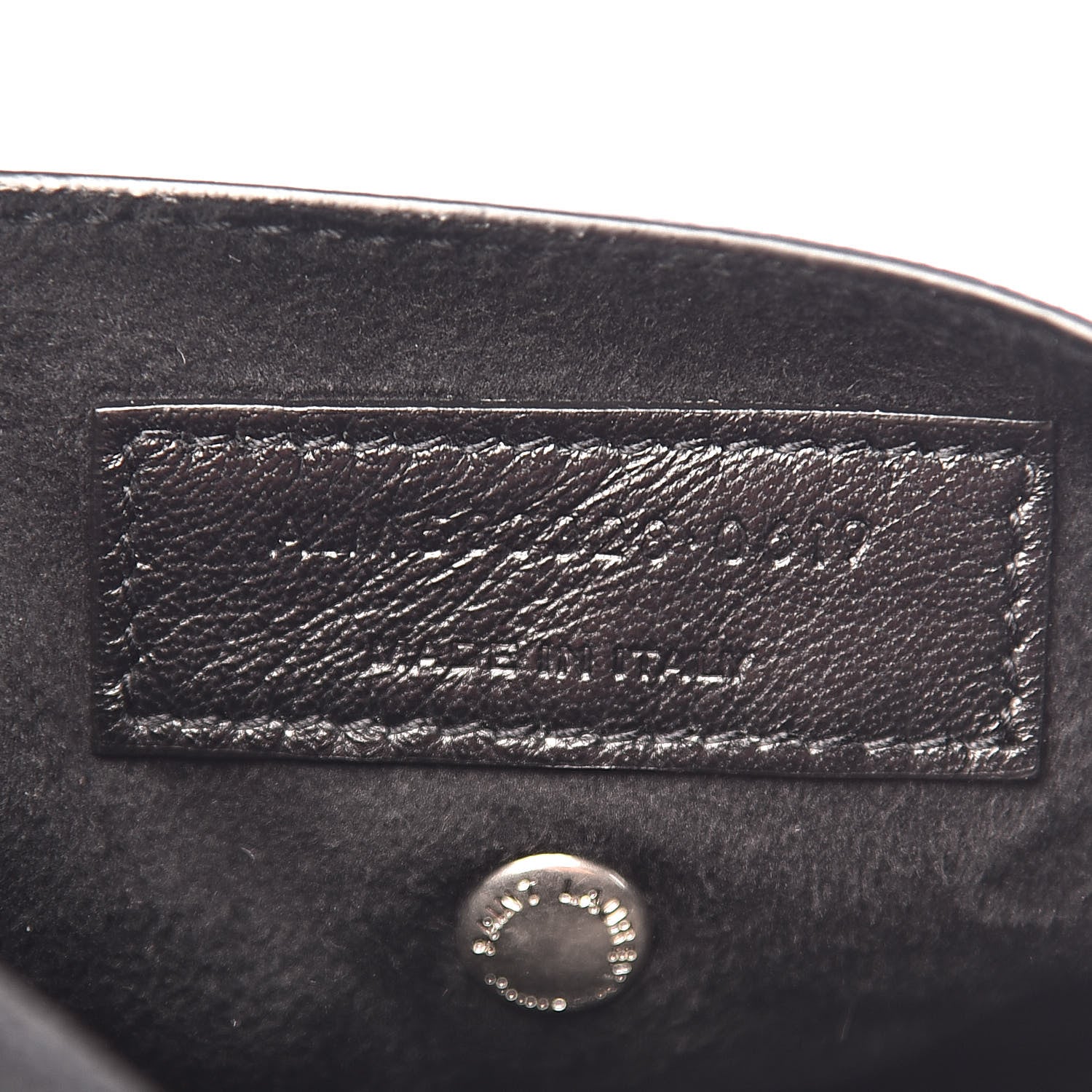 Saint Laurent Lambskin Small Teddy Bucket Bag Black 8 of 11