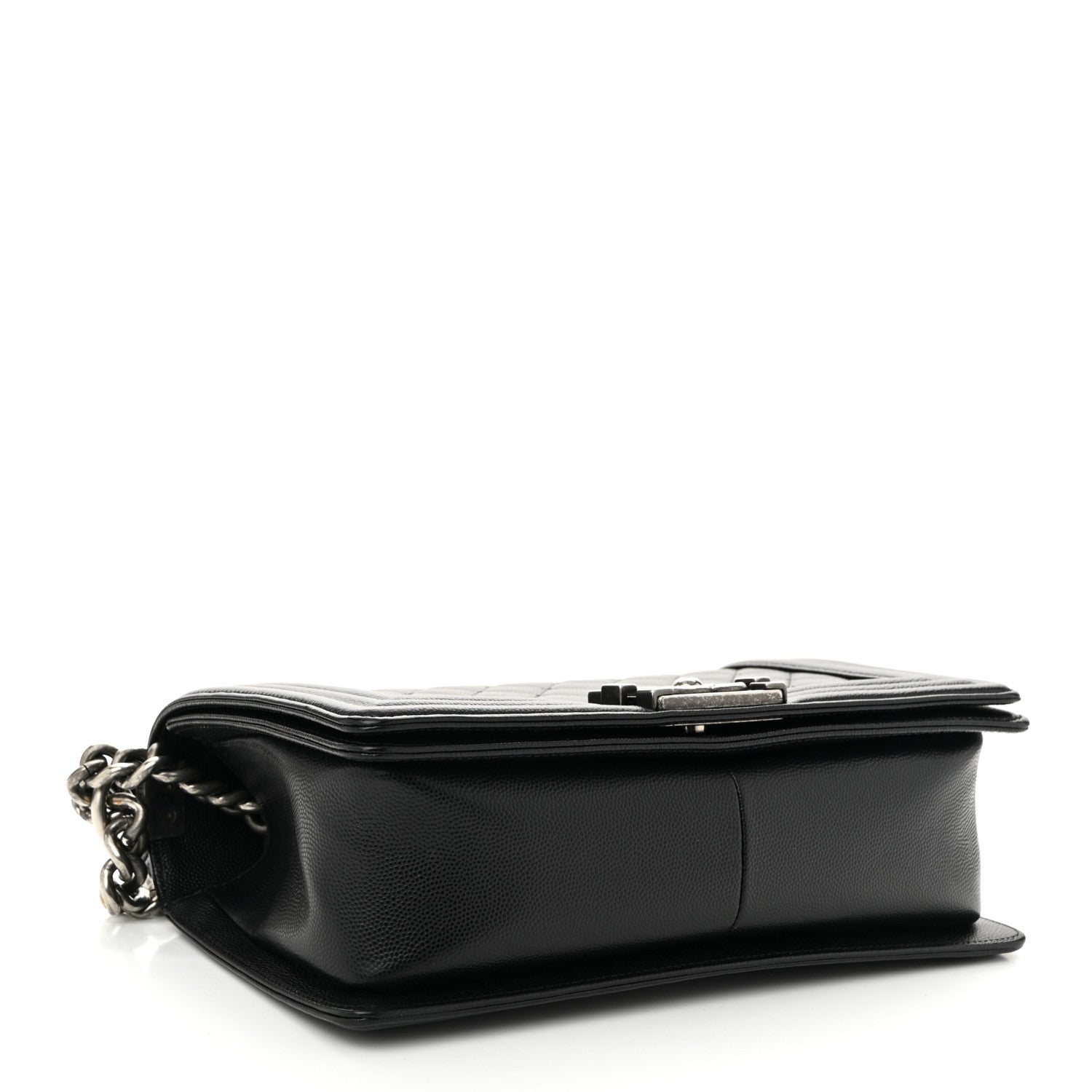 Chanel Caviar Quilted Medium Boy Flap Black 4 of 11