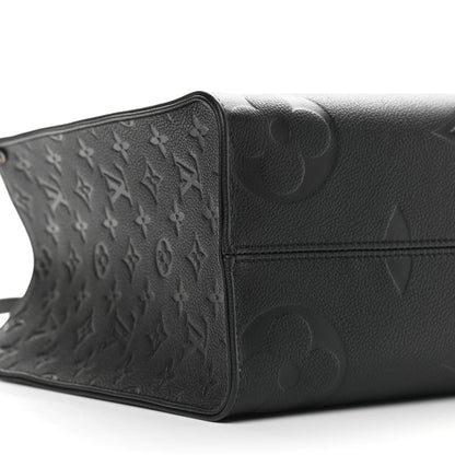 Louis Vuitton Empreinte Monogram Giant Onthego MM Black 7 of 8