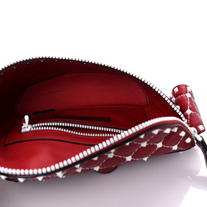 Valentino Garavani Lambskin Free Rockstud Spike Belt Bag 75 Rosso Valentino 5 of 10