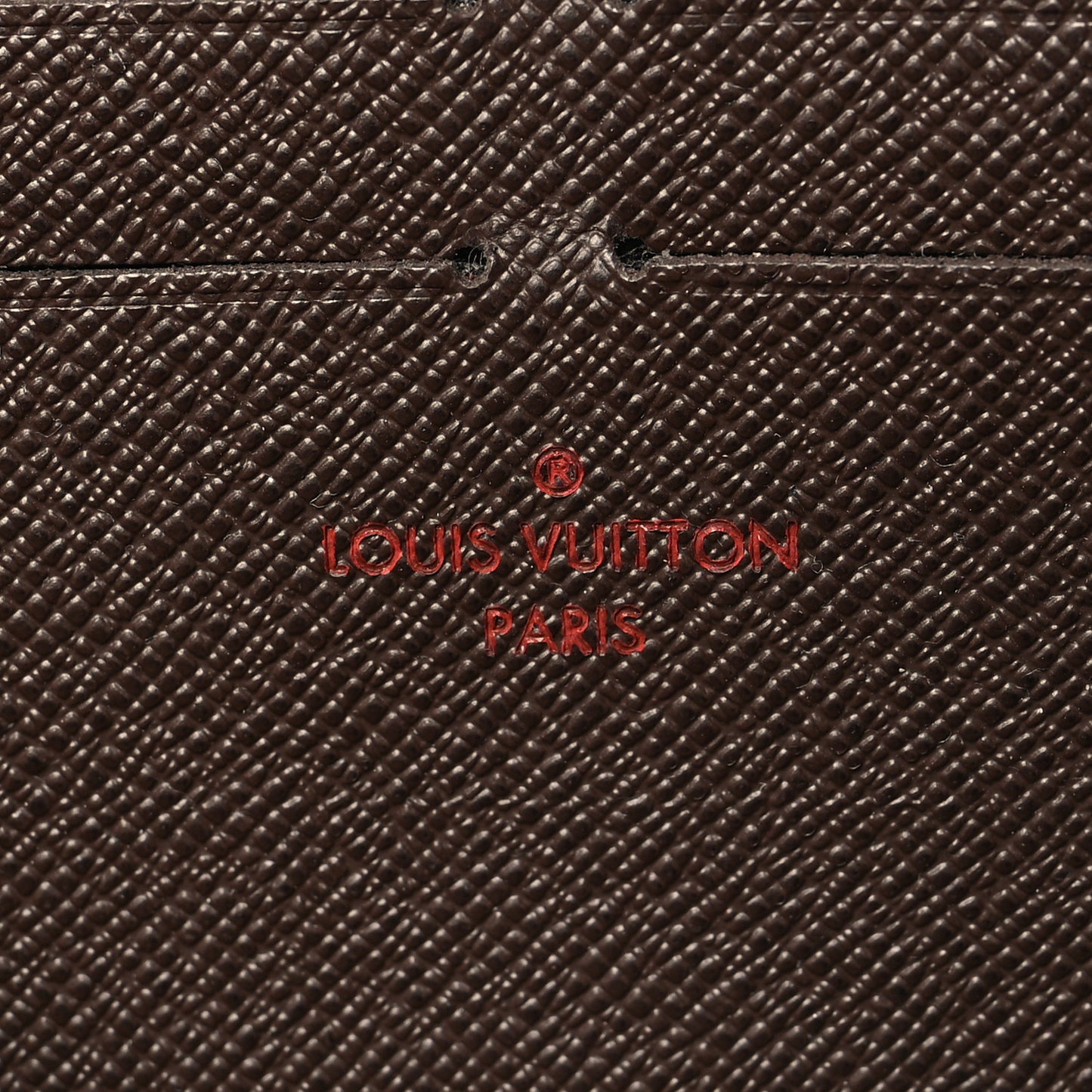 Damier Ebene Zippy Wallet