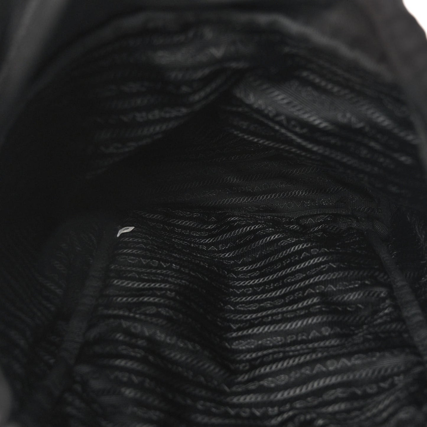 Tessuto Nylon Vela Small Double Buckle Backpack Black