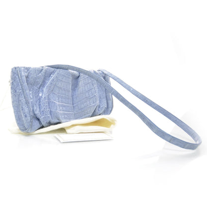 Nancy Gonzalez Crocodile Shoulder Bag Blue 3 of 7