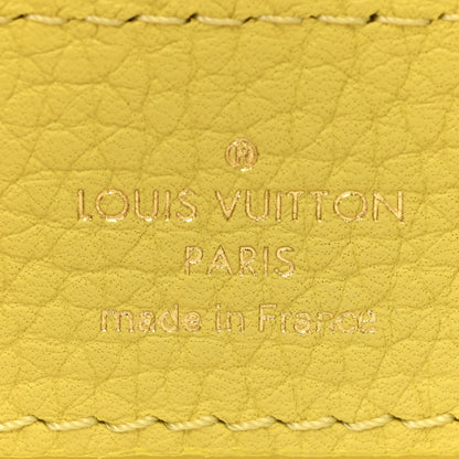 Louis Vuitton Taurillon Mini Chouchou Capucines Jaune 7 of 10