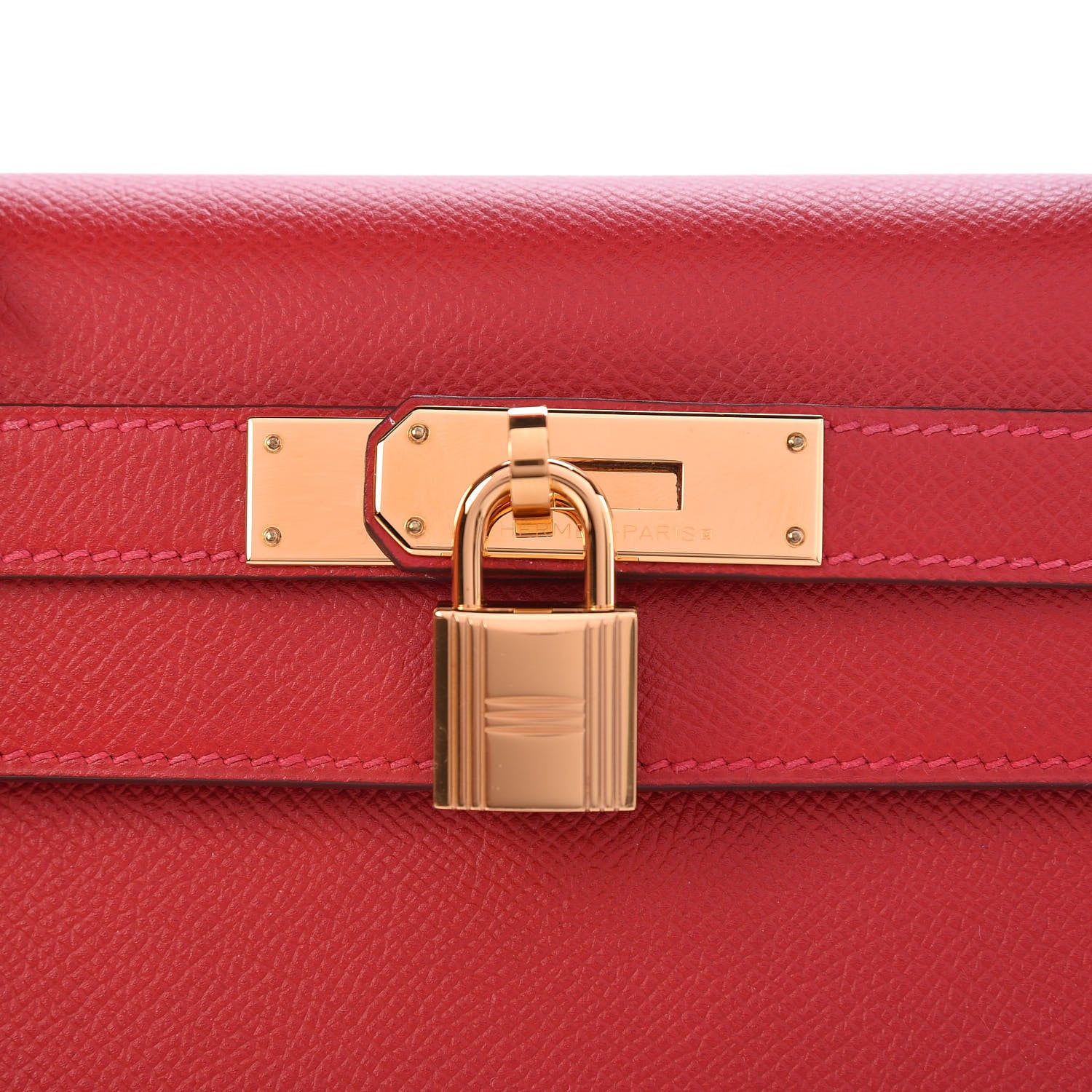 Hermes Epsom Kelly Sellier 28 Rouge Casaque 36 of 41