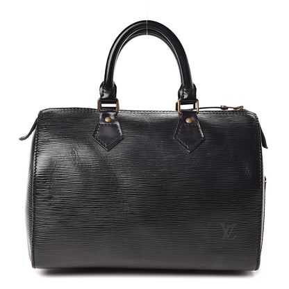 Louis Vuitton Epi Speedy 25 Black 1 of 15