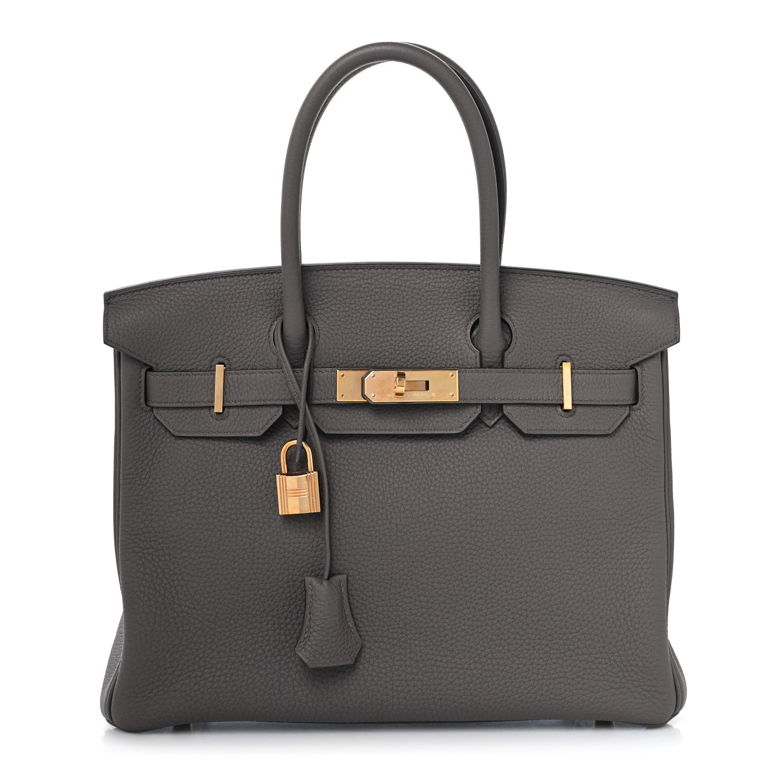 Hermes Togo Birkin 30 Etain 1 of 12