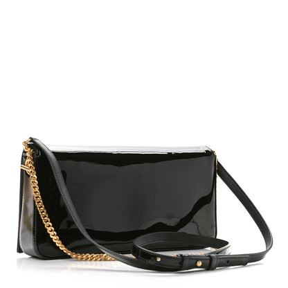 Saint Laurent Patent Medium Monogram Kate 99 Black 3 of 8