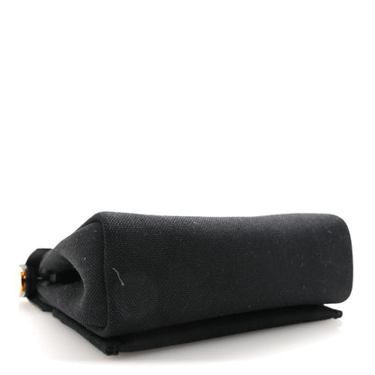 Hermes Military Toile Vache Hunter Herbag Zip Retourne 20 Black 7 of 20