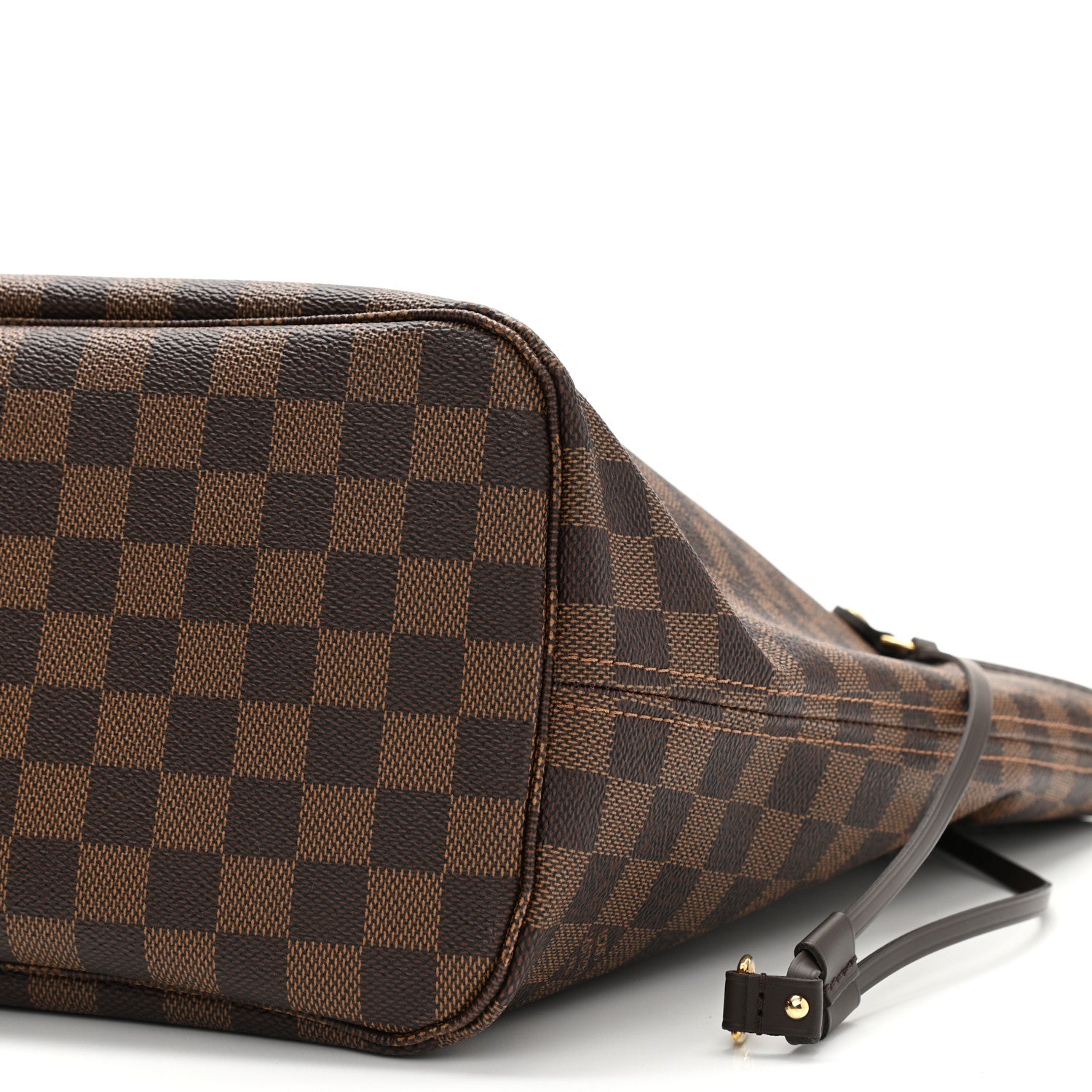Louis Vuitton Damier Ebene Neo Neverfull MM Rose Ballerine 11 of 11