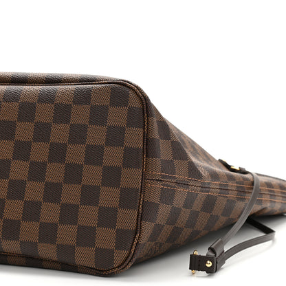 Louis Vuitton Damier Ebene Neo Neverfull MM Rose Ballerine 11 of 11