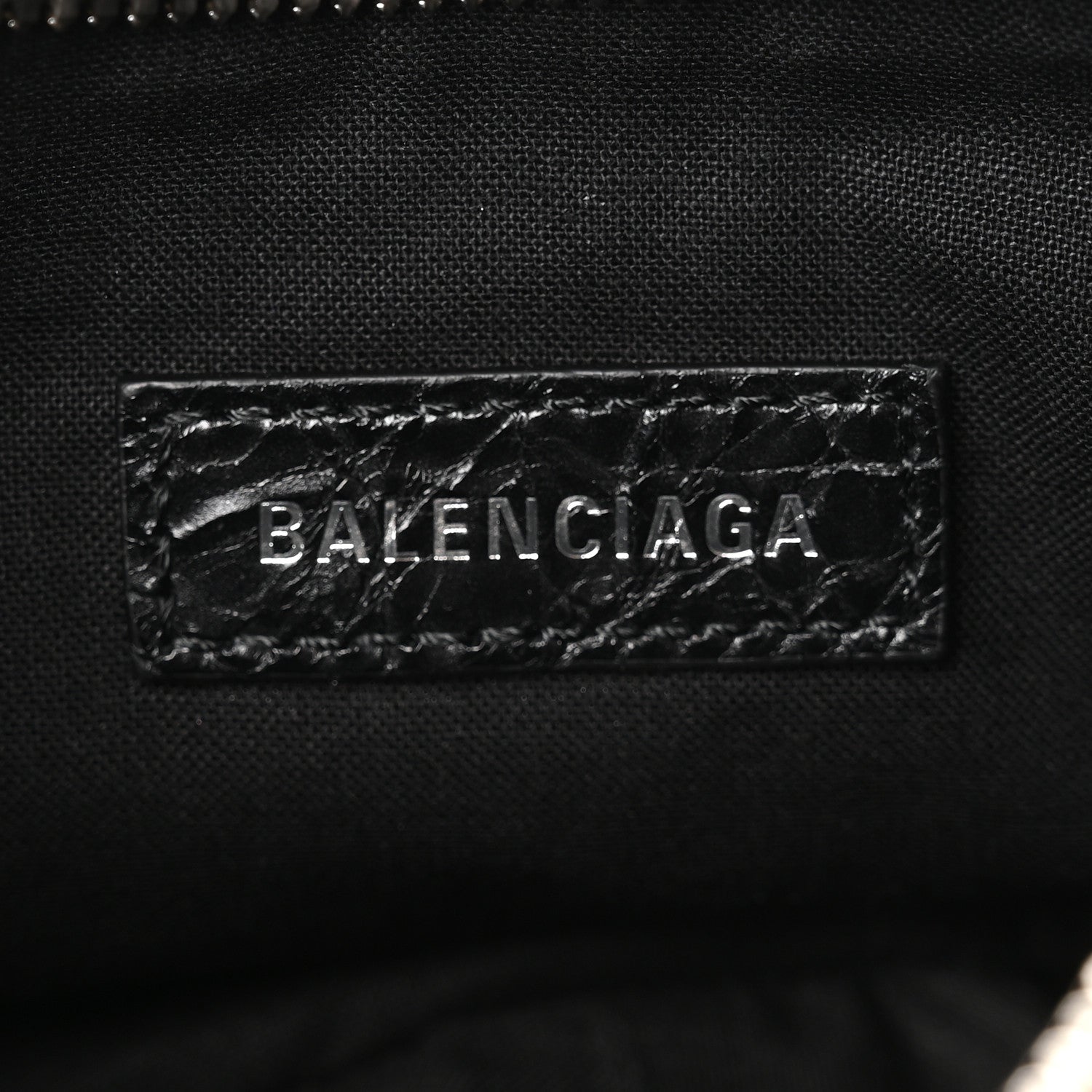 Balenciaga Agneau Arena Used Effect Le Cagole Shoulder Bag XS Black 7 of 11