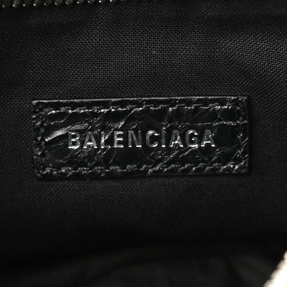 Balenciaga Agneau Arena Used Effect Le Cagole Shoulder Bag XS Black 7 of 11