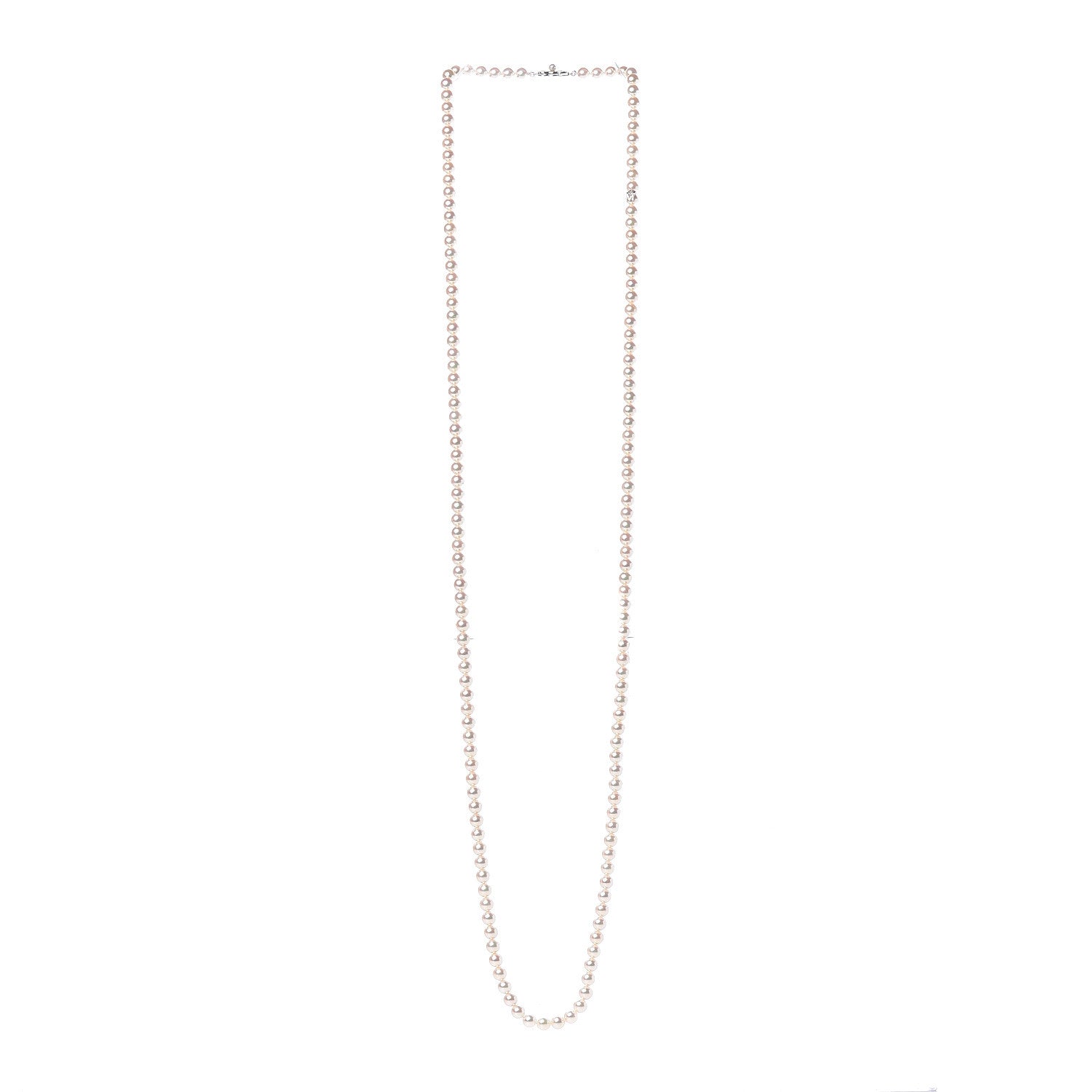 Mikimoto 14K White Gold Akoya Pearl 6.5-7mm Strand Necklace 42 3 of 7