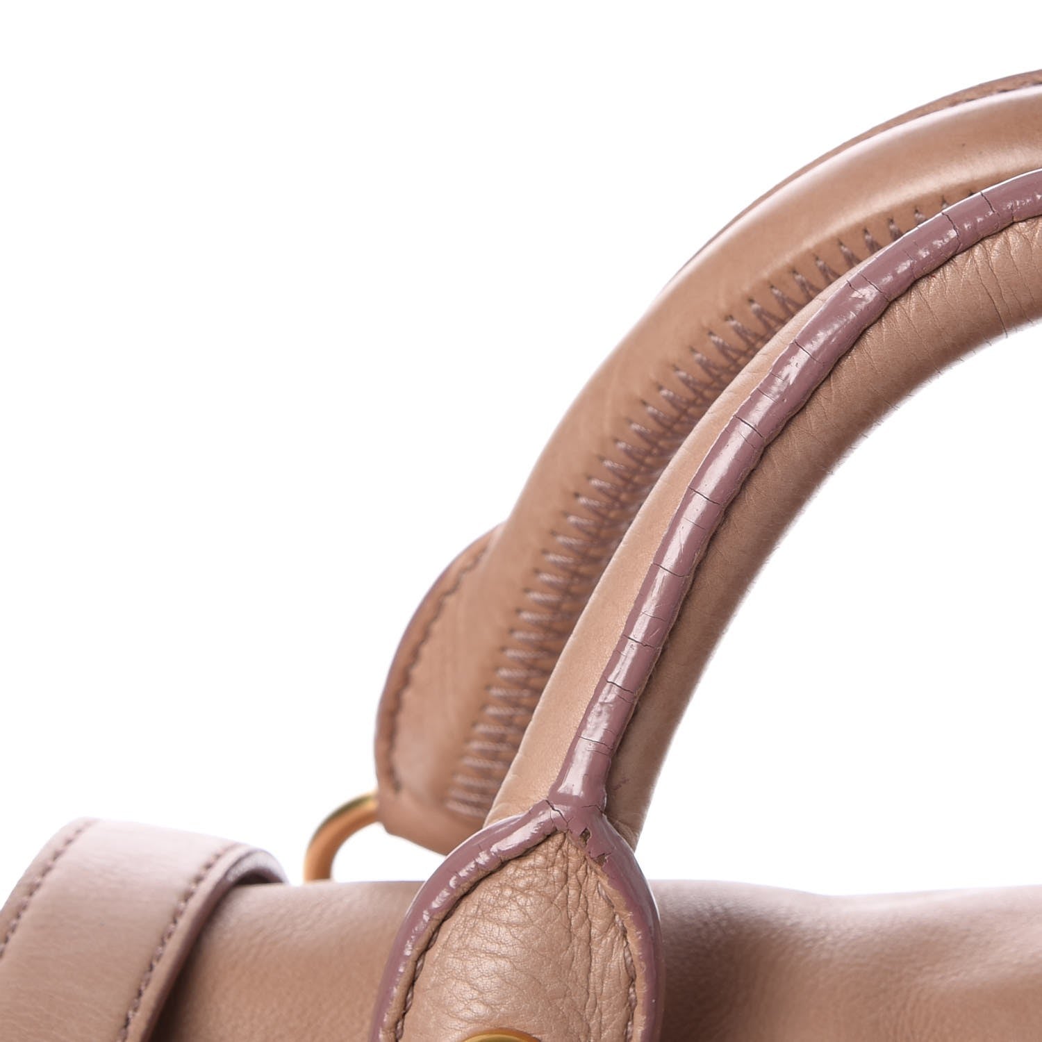 Miu Miu Vitello Medium Bow Bag Mughetto 8 of 17