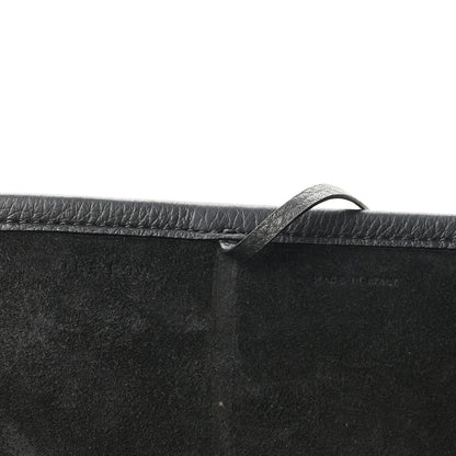 The Row Grained Calfskin Park Tote Three Black 7 of 10