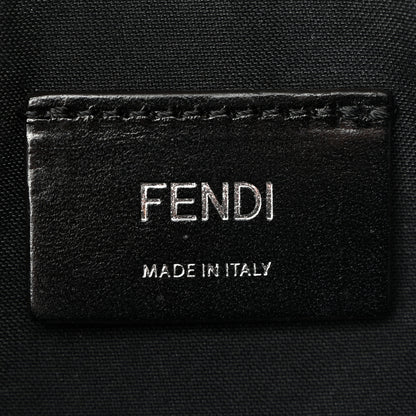 Fendi Vitello Grace Suede FF 1974 Embossed Mini Expandable Flap Bag Sand Sughero 7 of 11