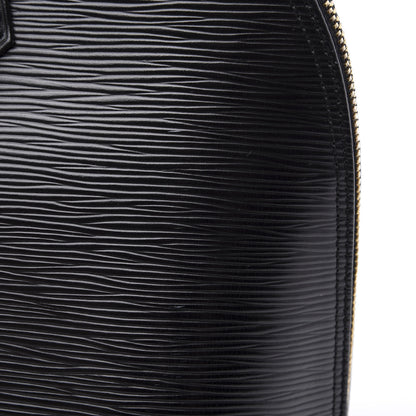 Louis Vuitton Epi Alma MM Black 8 of 12