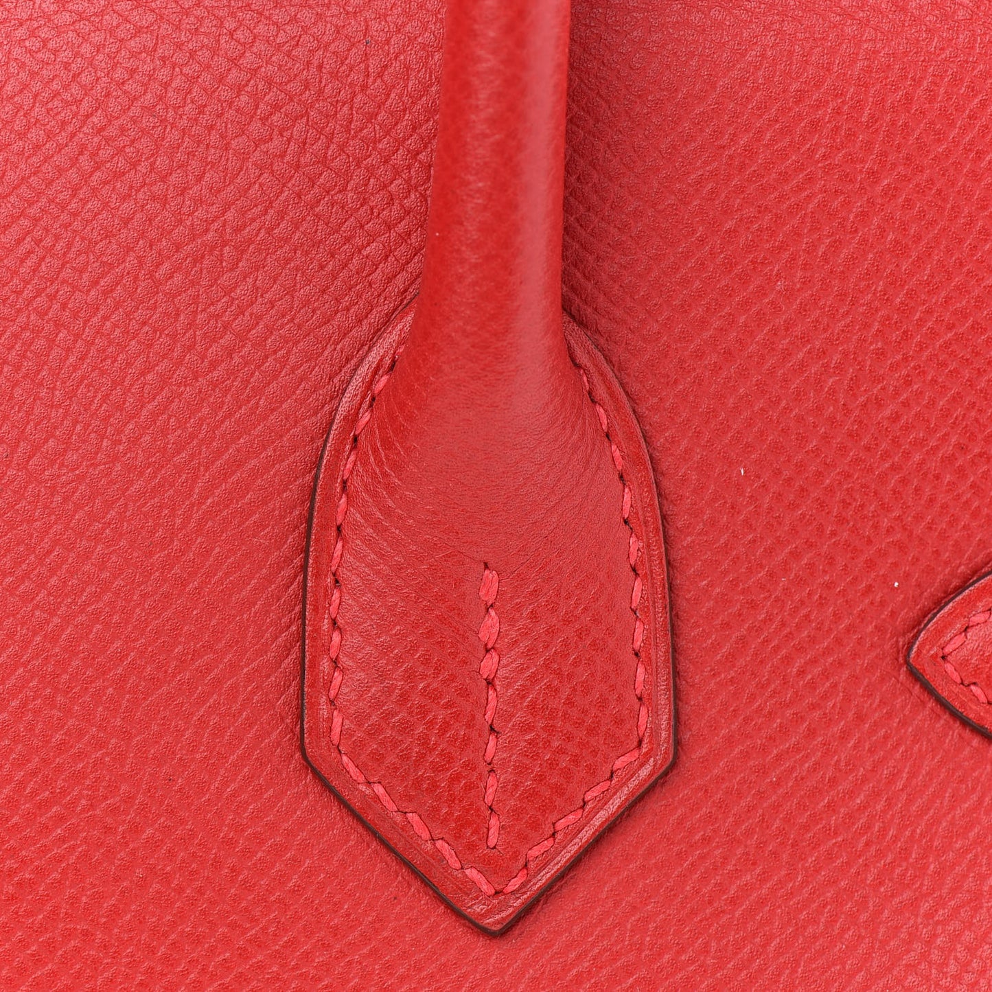 Epsom Birkin 30 Rouge Casaque
