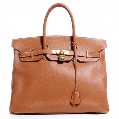 Hermes Epsom Birkin 35 Gold 1 of 12
