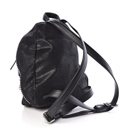 Stella McCartney Shaggy Deer Small Falabella Backpack Black 3 of 10